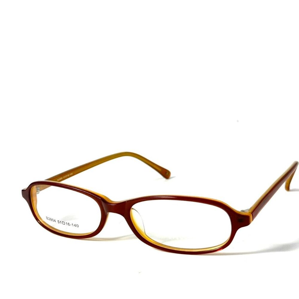 B2804 super cute reddish brown   biacci eyelasses size 51-16-140